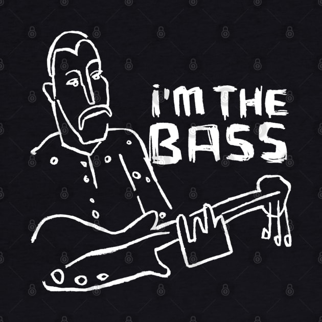 I'm The Bass Guitar Player by badlydrawnbabe